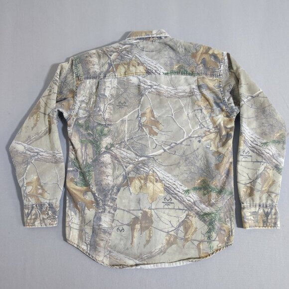 Cabela's button down men's shirt siz S grey brown tarnen Performanc wear outdoor - Picture 3 of 10